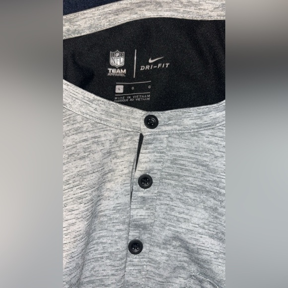 Official NFL Philadelphia Eagles Nike Dri-Fit 3/4 Sleeve Shirt. - Picture 6 of 6